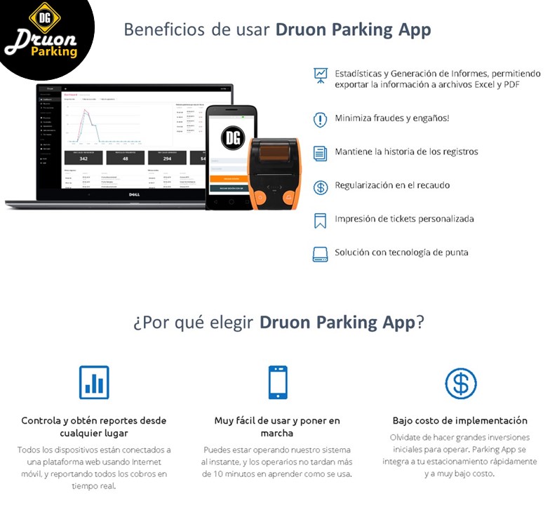 DRUON PARKING APP
